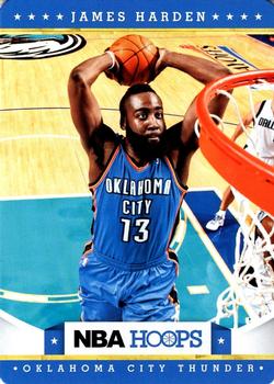 2012-13 Hoops Taco Bell #91 James Harden Front