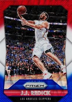 2015-16 Panini Prizm - Red, White & Blue Prizms #132 J.J. Redick Front