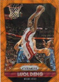 2015-16 Panini Prizm - Orange Wave Prizms #84 Luol Deng Front