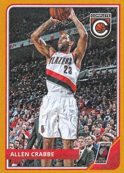 2015-16 Panini Complete - Gold #44 Allen Crabbe Front
