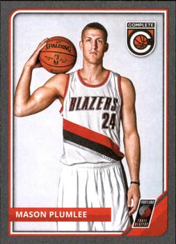 2015-16 Panini Complete - Silver #164 Mason Plumlee Front