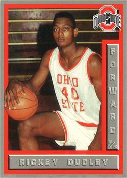 1991-92 Ohio State Buckeyes #NNO Rickey Dudley Front