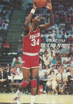 1989-90 Wasatch Basketball All-Stars #11 Akeem Olajuwon Front