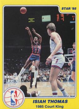 1997 1984-85 Star Court Kings Regular Size (Unlicensed) #19 Isiah Thomas Front