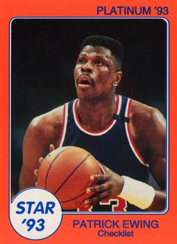 1993 Star Platinum #55 Patrick Ewing Front
