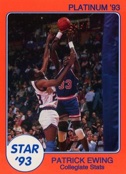 1993 Star Platinum #56 Patrick Ewing Front