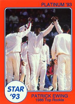 1993 Star Platinum #60 Patrick Ewing Front