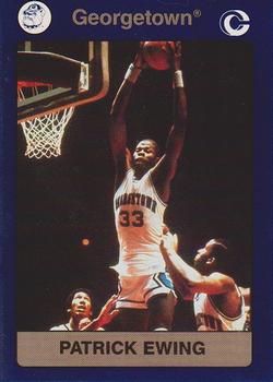 1991 Collegiate Collection Georgetown Hoyas #31 Patrick Ewing Front
