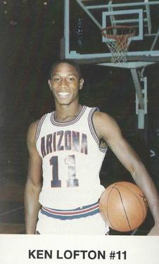 1987-88 Arizona Wildcats Police #NNO Kenny Lofton Front