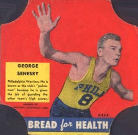 1950-51 Bread for Health #NNO George Senesky Front