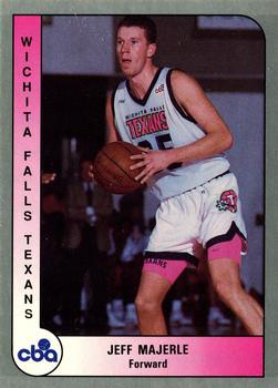 1991-92 ProCards CBA #17 Jeff Majerle Front