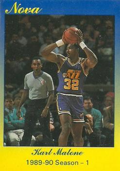 1990-91 Star Nova #68 Karl Malone Front