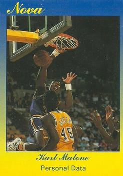 1990-91 Star Nova #72 Karl Malone Front