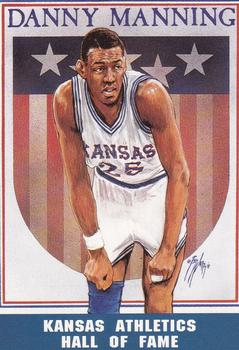 1992-93 Kansas Jayhawks #NNO Danny Manning Front