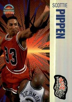 1997-98 Score Board Autographed - Trademark Slam #TS2 Scottie Pippen Front