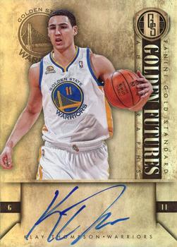 2011-12 Panini Gold Standard - Golden Futures Autographs #KT Klay Thompson Front