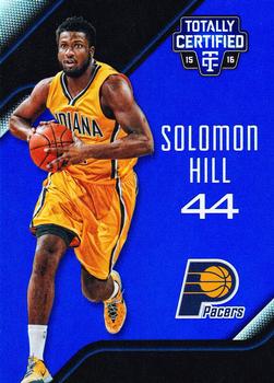 2015-16 Panini Totally Certified - Mirror Blue #57 Solomon Hill Front