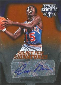 2015-16 Panini Totally Certified - Certified Select Few Signatures #SF-EMR Earl Monroe Front