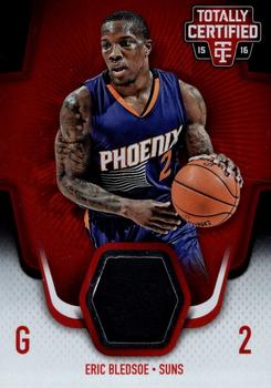 2015-16 Panini Totally Certified - Totally Certified Materials Red #TCM-EB Eric Bledsoe Front