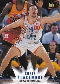 1996 Futera NBL #3 Chris Blakemore Front