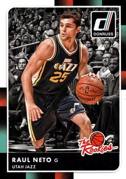 2015-16 Donruss - The Rookies #8 Raul Neto Front