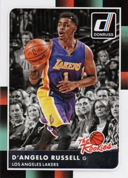 2015-16 Donruss - The Rookies #25 D'Angelo Russell Front