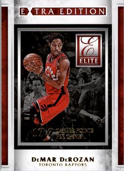 2015-16 Donruss - Elite Extra Edition #9 DeMar DeRozan Front