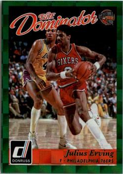 2015-16 Donruss - Elite Dominator Hall #15 Julius Erving Front