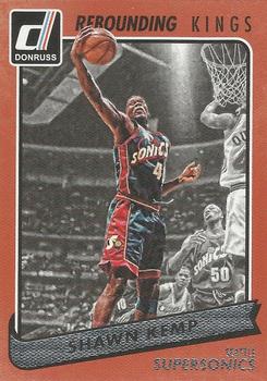 2015-16 Donruss - Rebounding Kings #4 Shawn Kemp Front