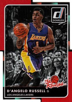 2015-16 Donruss - The Rookies Inspirations #25 D'Angelo Russell Front
