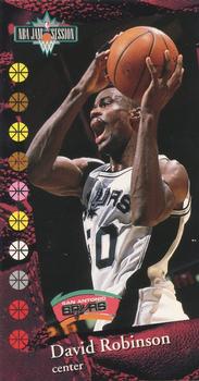 1995 Fleer Jam Session Game #P12 David Robinson Front