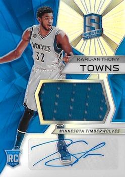 2015-16 Panini Spectra #101 Karl-Anthony Towns Front