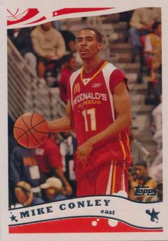 2006 Topps McDonald's All-American Game #B2 Mike Conley Front