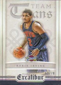 2015-16 Panini Excalibur - Team Titans Silver #7 Kyrie Irving Front