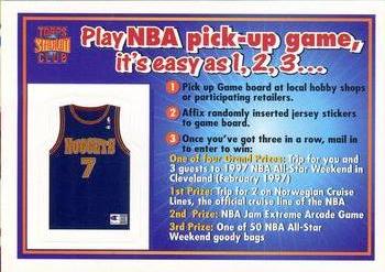 1996-97 Stadium Club - NBA Pick-Up Game Sweepstakes Stickers #NNO Denver Nuggets Front