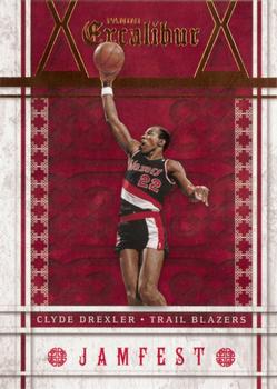 2015-16 Panini Excalibur - Jamfest #30 Clyde Drexler Front