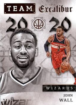 2015-16 Panini Excalibur - Team 2020 Silver #7 John Wall Front