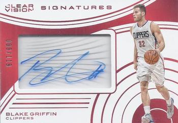2015-16 Panini Clear Vision - Clear Vision Signatures #CVS-BG Blake Griffin Front