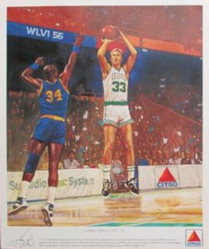1988-89 Citgo Boston Celtics #2 Larry Bird Front