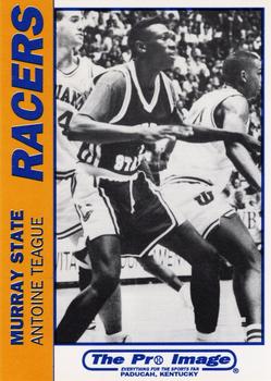 1992-93 Murray State Racers #NNO Antoine Teague Front