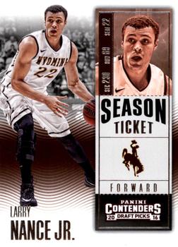 2016 Panini Contenders Draft Picks #64 Larry Nance Jr. Front