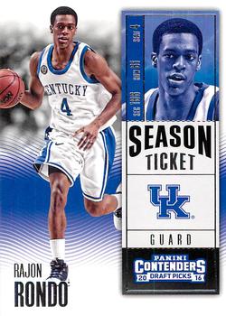 2016 Panini Contenders Draft Picks #79 Rajon Rondo Front