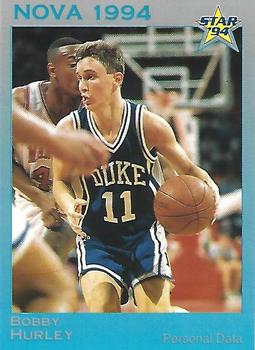 1994 Star Nova #72 Bobby Hurley Front