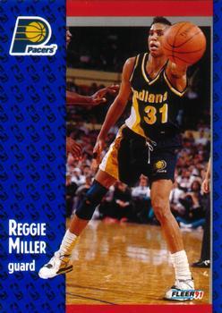 1991-92 Fleer - 3D Acrylic #83 Reggie Miller Front