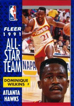 1991-92 Fleer - 3D Acrylic #212 Dominique Wilkins Front