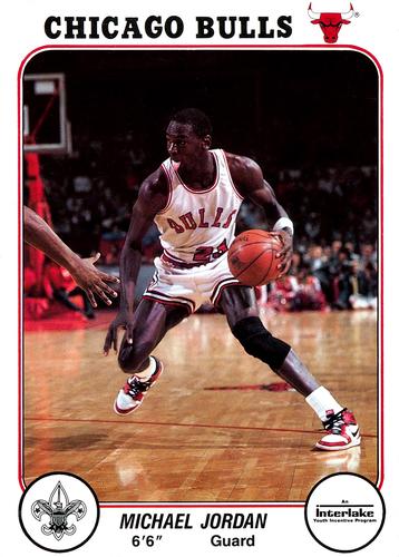 1985 Boy Scouts Interlake Chicago Bulls #NNO Michael Jordan Front