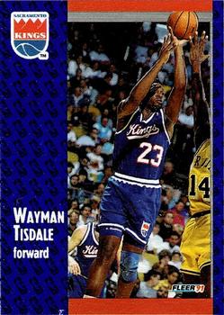 1991-92 Fleer Wheaties #44 Wayman Tisdale Front