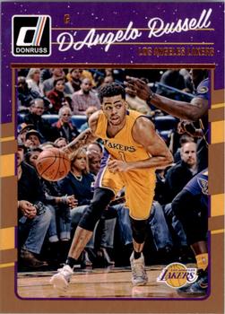 2016-17 Donruss #64 D'Angelo Russell Front