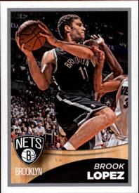 2015-16 Panini NBA Stickers #28 Brook Lopez Front