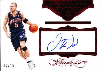 2015-16 Panini Flawless - Super Signatures Ruby #SS-JK Jason Kidd Front